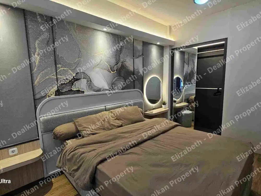 dijual atau disewakan apartemen Puncak permai mewah 2br baru renov dan interrior