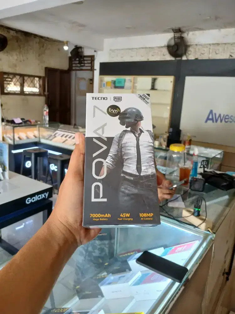 Fast respon wa Tecno Pova 7 8+8/256 Garansi resmi 13bln