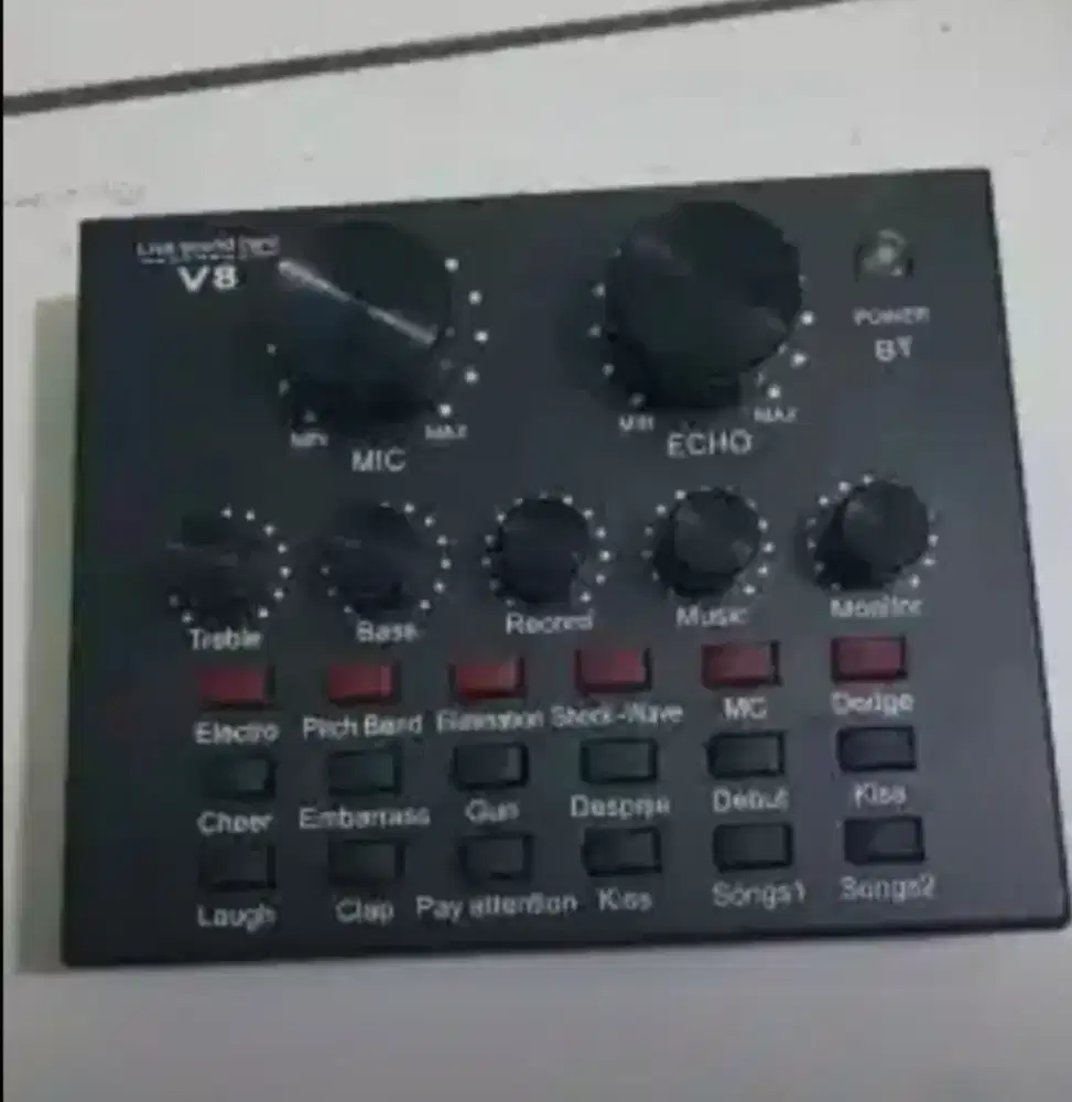 Soundcard v8 bekas