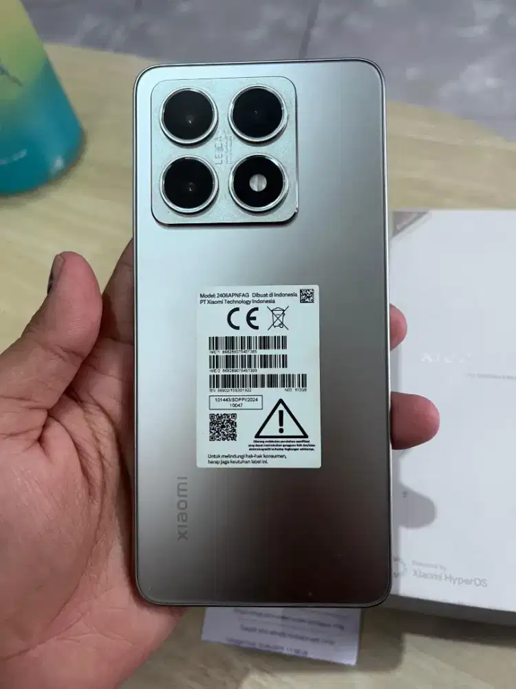 Dijual Xiaomi 14t 12/512gb lengkap