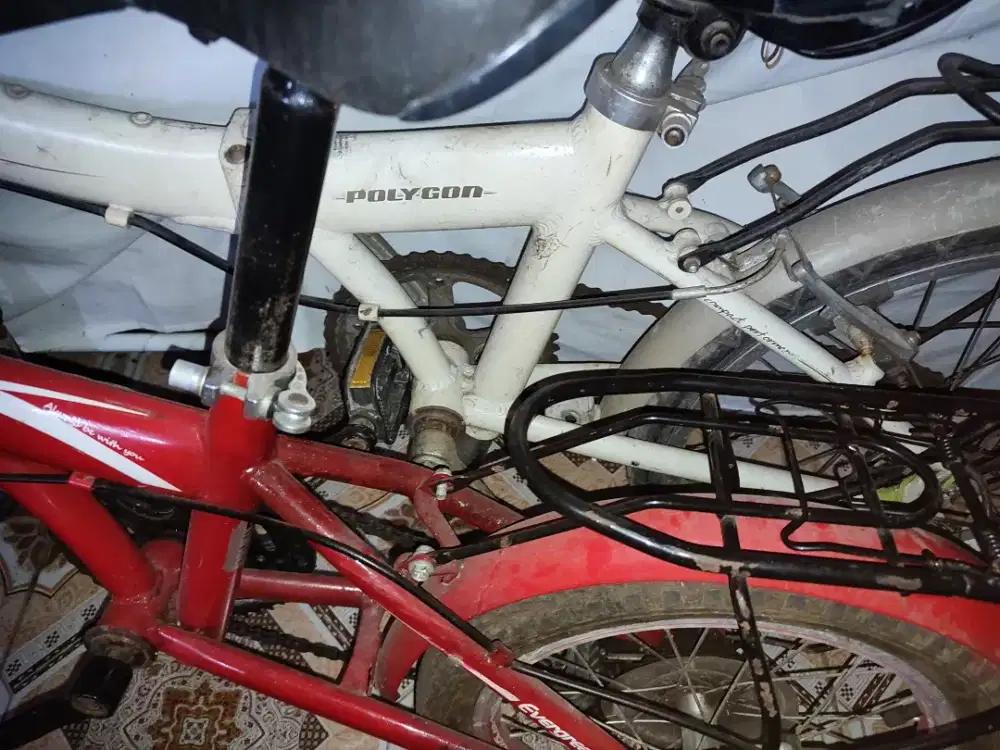 Sepeda POLYGON Original&EVERGREEN.RemNya Cakram Ya,Spa Cpat Dia Dapat.