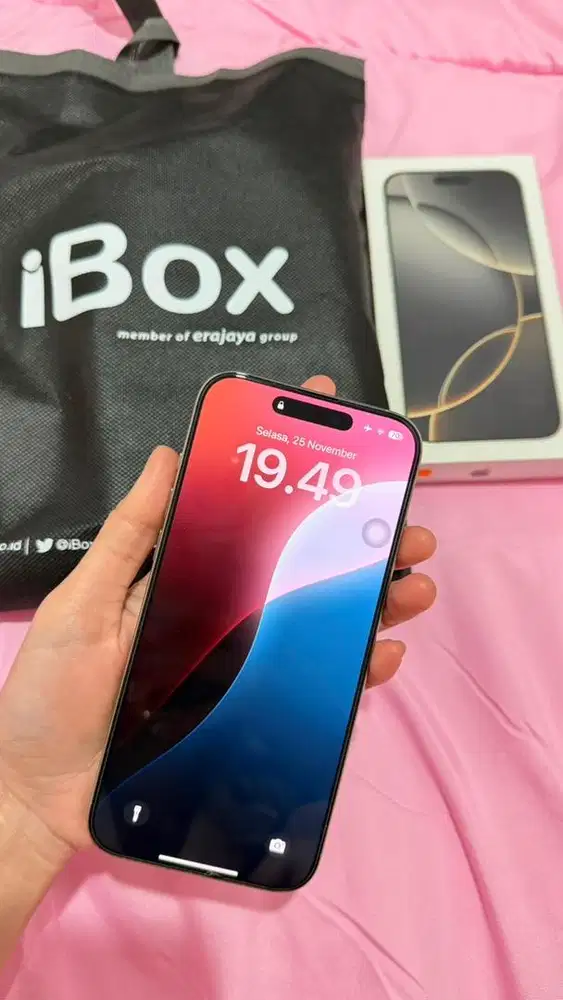 IPHONE 16 PROMAX 256GB garansi IBOX