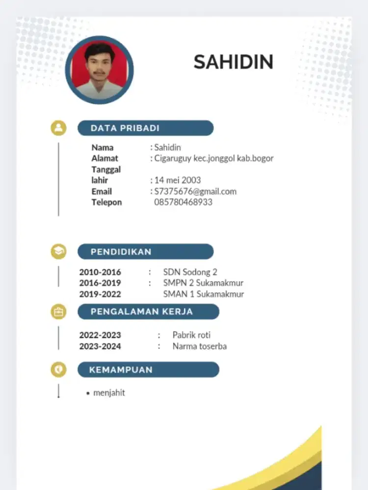 Sedang mencari pekerjaan