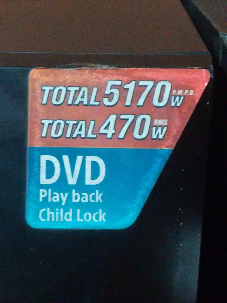 Sony Hi-fi USB 4700 watts RMS, MHC-CLD70, full ori, radio & AUX ok