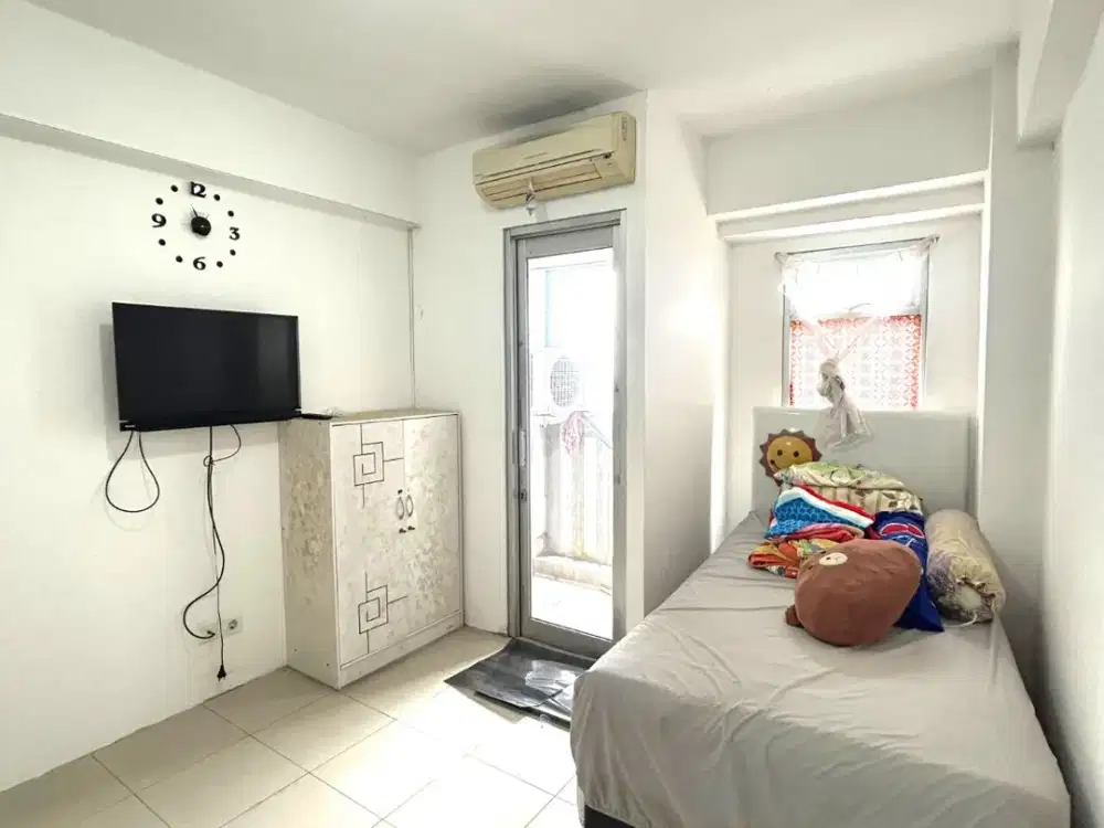 Apartemen Green Bay Pluit Studio Semi Furnished View Laut Lepas