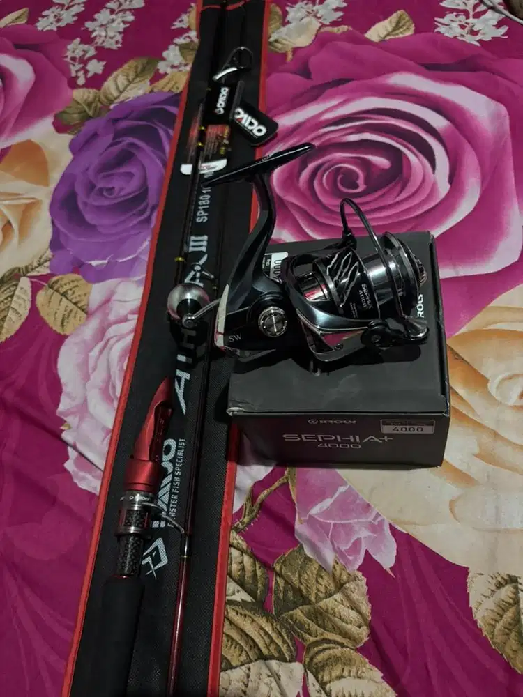 Joran Daido & reel iroly sephia+