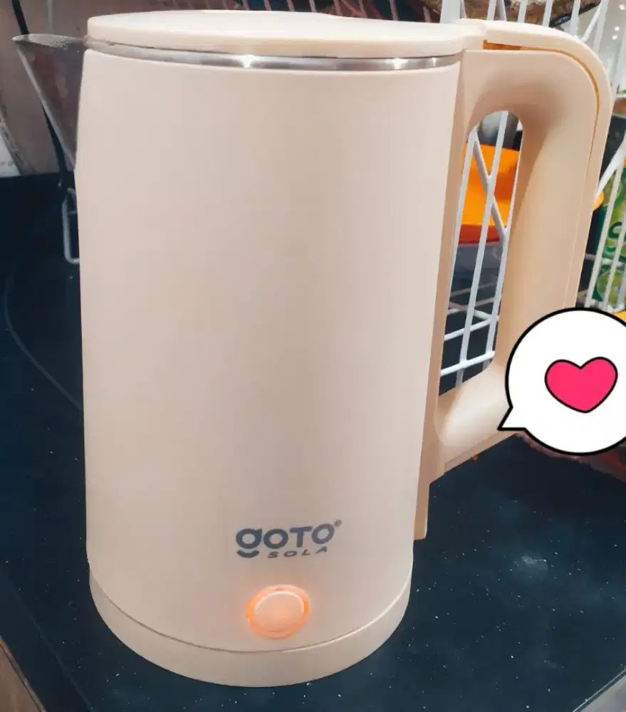 Jual teko elektrik / water heater goto sola kondisi normal, murmer aja