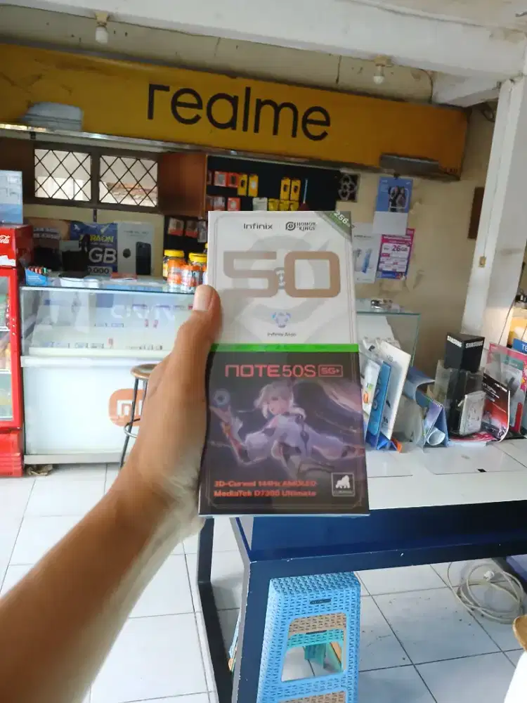 Fast respon WA Infinix Note 50s 5G 8+8/256 Garansi resmi 1thn