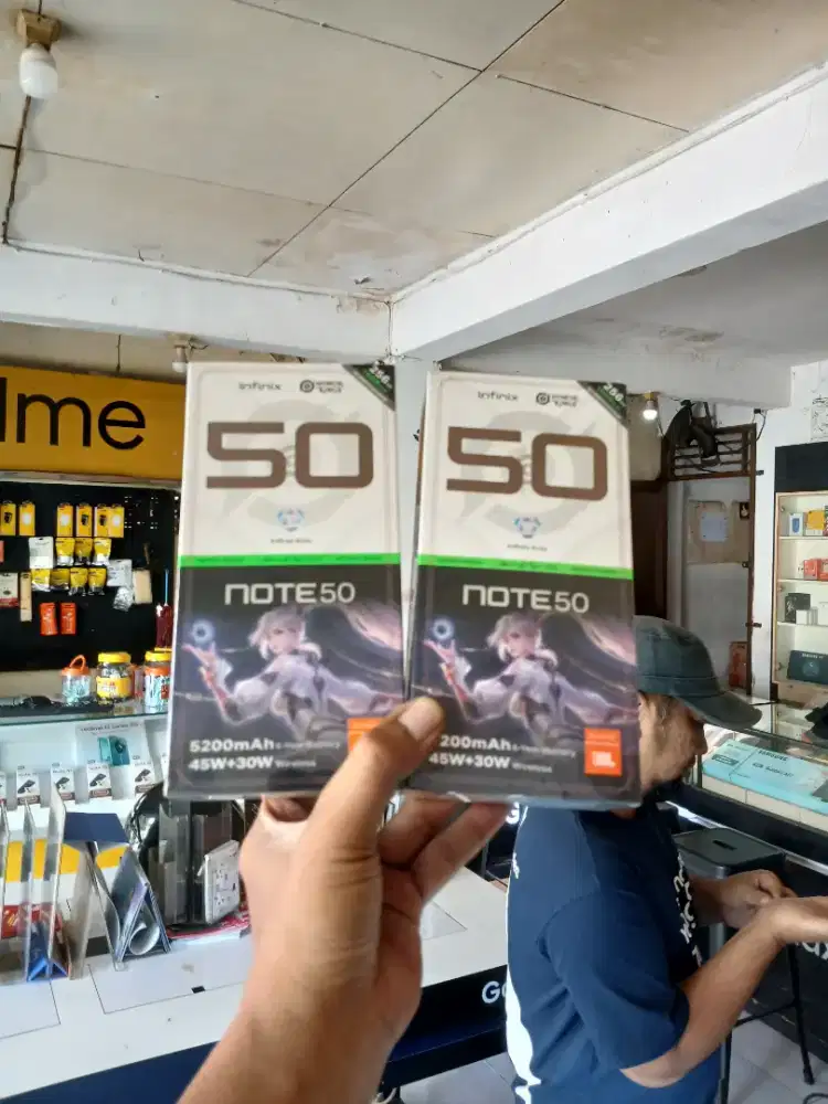 Fast respon WA Infinix Note 50 8+8/256 Garansi resmi 1thn