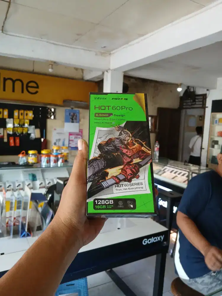 Fast respon WA Infinix Hot 60 Pro 8+8/128 Garansi resmi 1thn