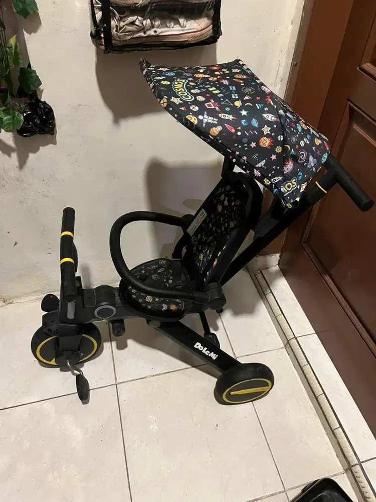 Sepeda roda 3 anak 7 in 1 model lipat