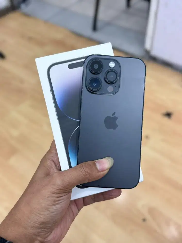 Iphone 14 Pro 128Gb Black ibox bh 100% fullset original murah aja
