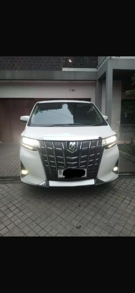 toyota alphard new model facelift x 2.4 2018