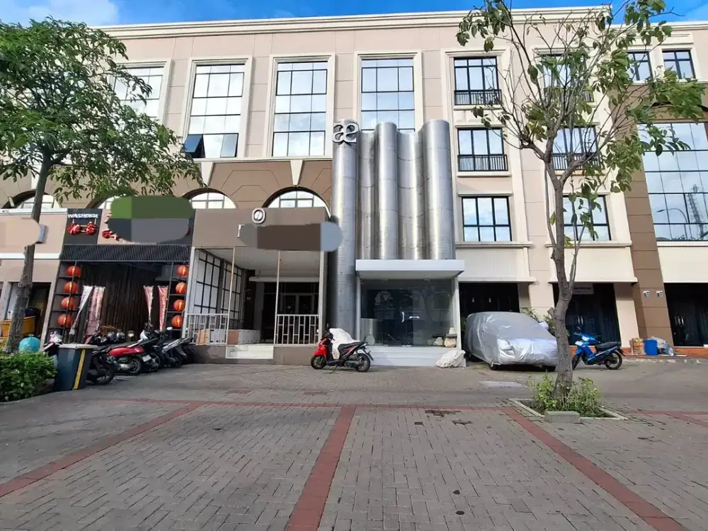 Ruko Sedayu 4 lantai rapi siap pakai cocok untuk restauran dan cafe