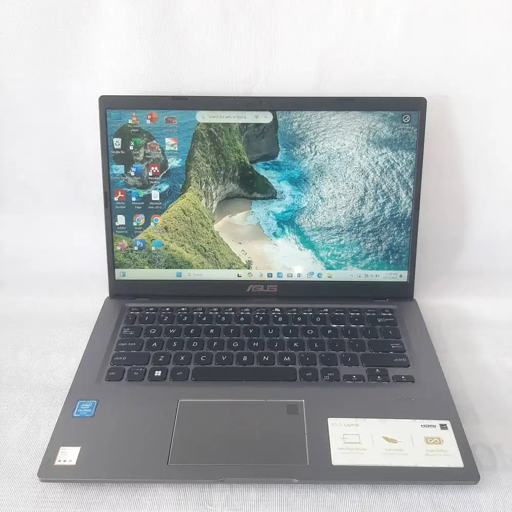 PROMO ASUS VIVOBOOK A416M INTEL-N4020 RAM 4GB NVME 256GB KEY BACKLIGHT