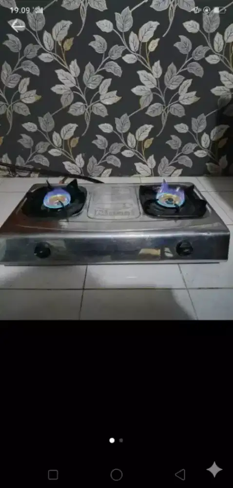Rinnai 2 tungku siap pakai