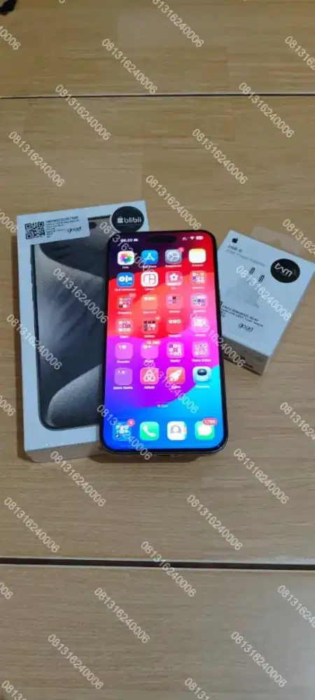 Iphone 15 Pro Max - Natural Titanium 256 gb