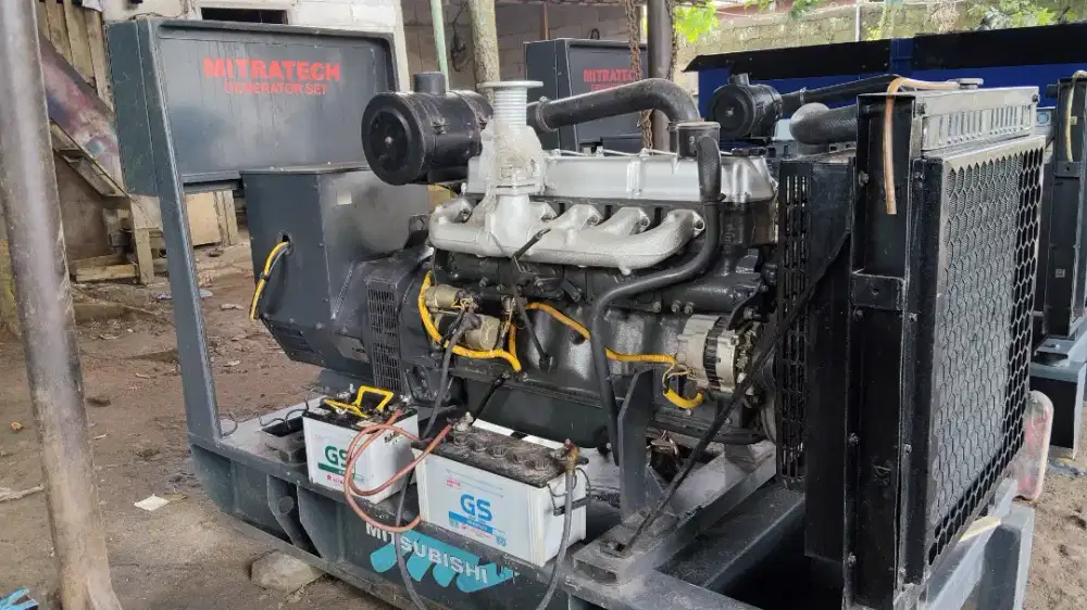 Di jual Genset Mitsubisi 6D141A stamport 80 kva