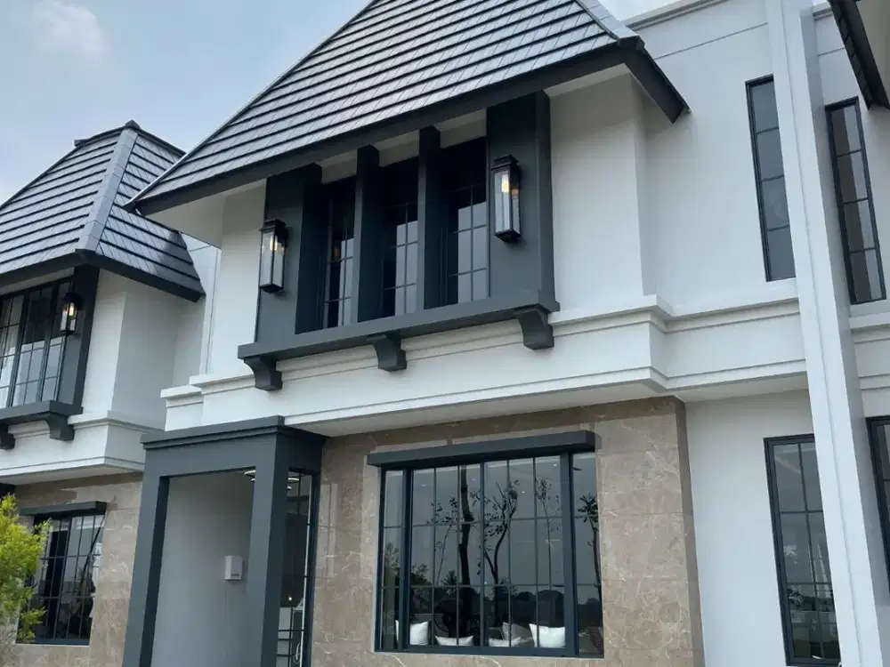 WOW! RUMAH MODERN LEBAR 8 HANYA 2 M-AN