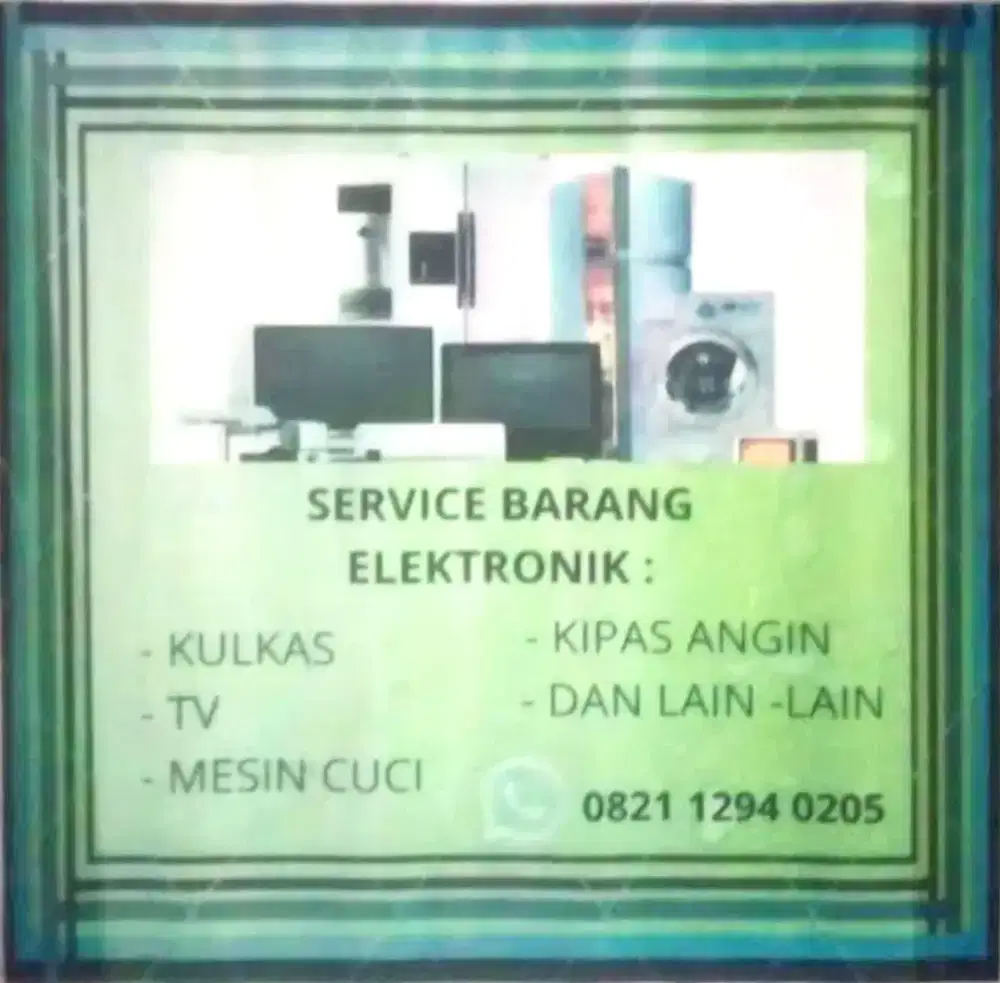 Jasa Service Elektronik