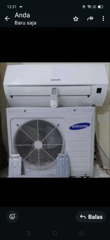 Jual ac Samsung 1/2 lowwat 320 kondisi 95% ori semua