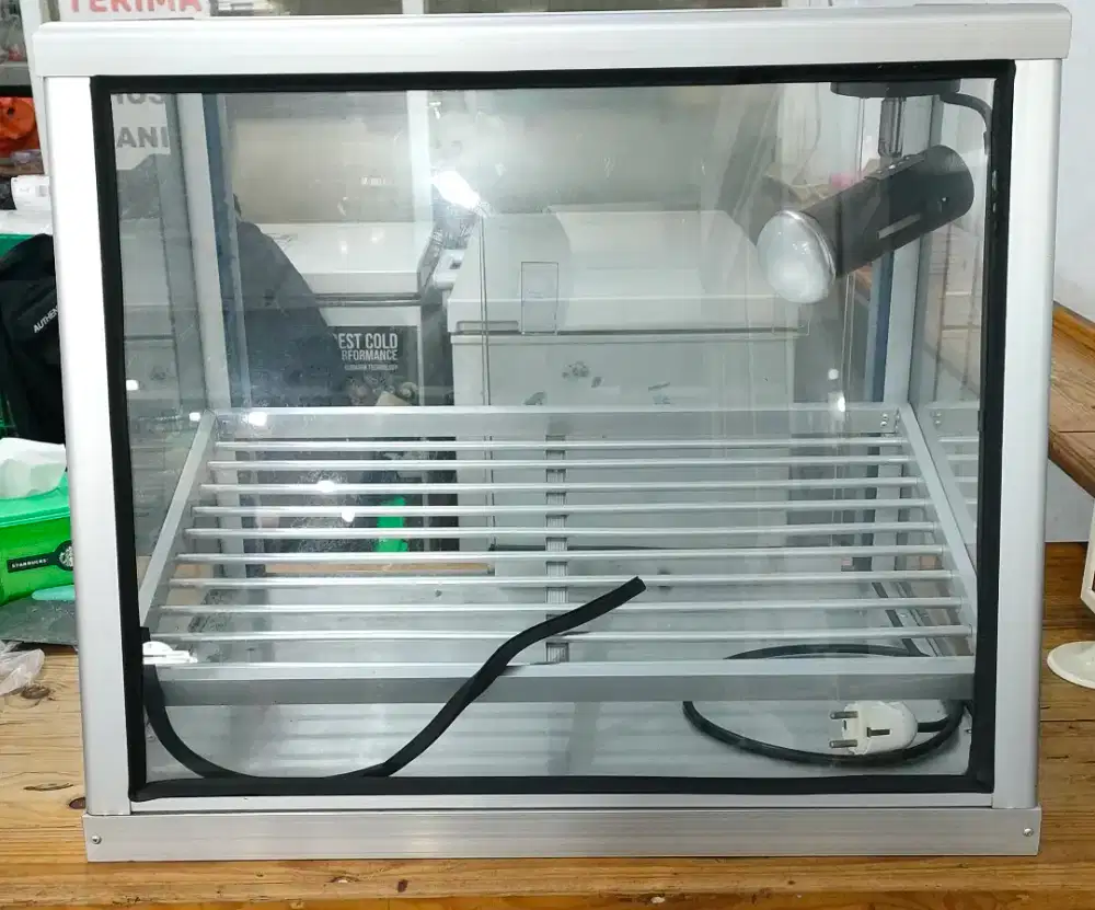 etalase ayam goreng krispy