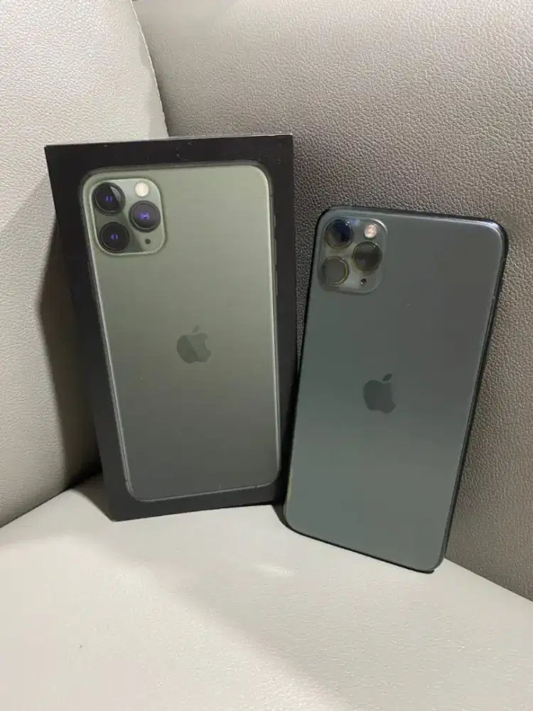 Iphone 11 pro max 256G bh87% inter ori bukan OEM ime aman  selamanya