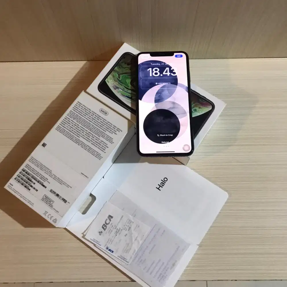 Iphone XS Max ibox PA/A + Nota iBox Lengkap