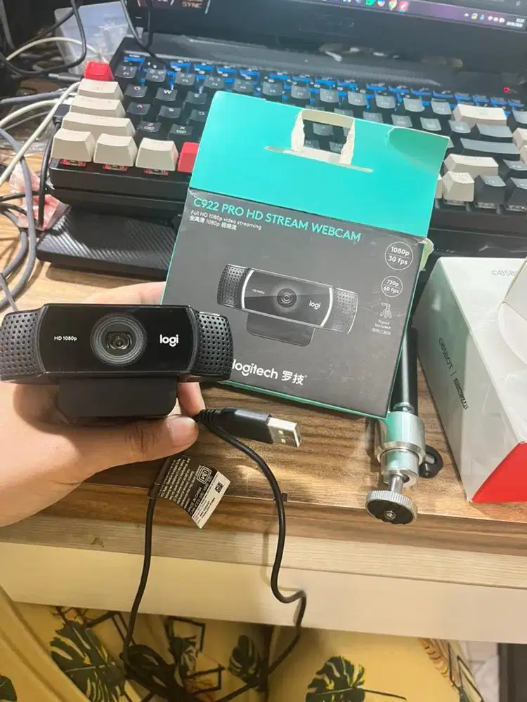 WEBCAM LOGITECH C922 PRO STREAM