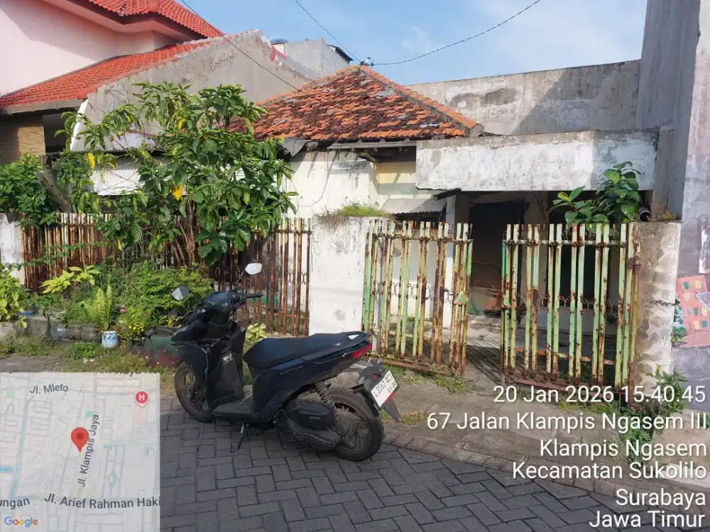Di jual rumah kosong