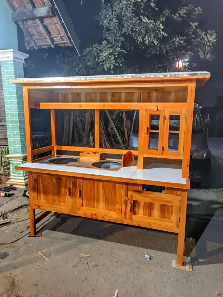 Gerobak mie ayam bakso, gerobak angkringan, gerobak bakso, dll