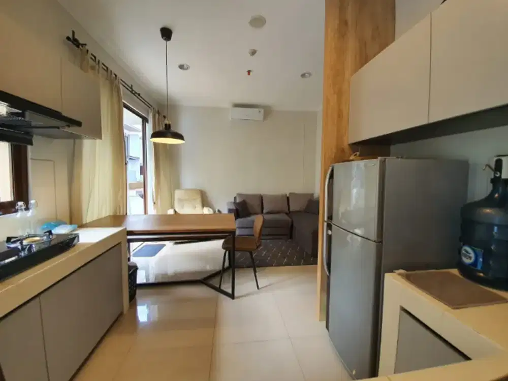 Apartemen Asatti 2BR, Vanya Park BSD satu lantai dengan kolam renang