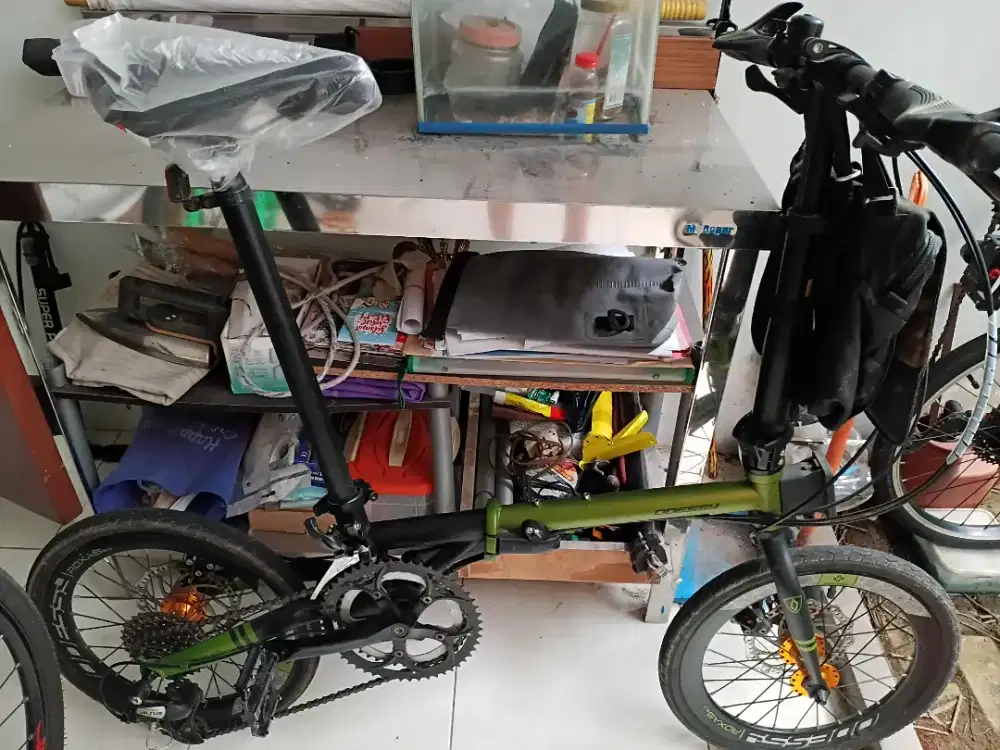 Sepeda lipat 16 plus