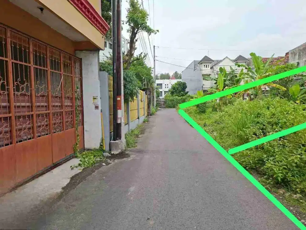 DIJUAL TANAH KAVING STRATEGIS KAWASAN PREMIUM LINGKUNGAN KOST EKCLUSIVE SETURAN CATURTUNGGAL