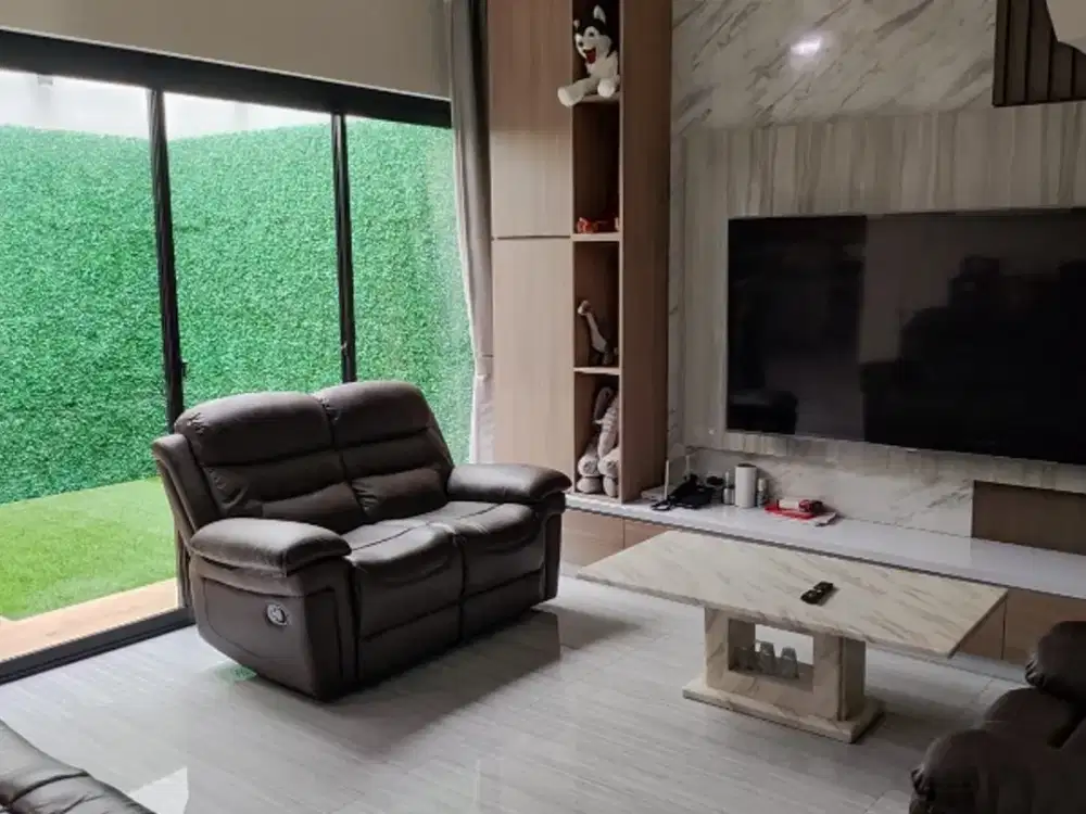 lux house full furnished komplek green garden kebon jeruk jakbar