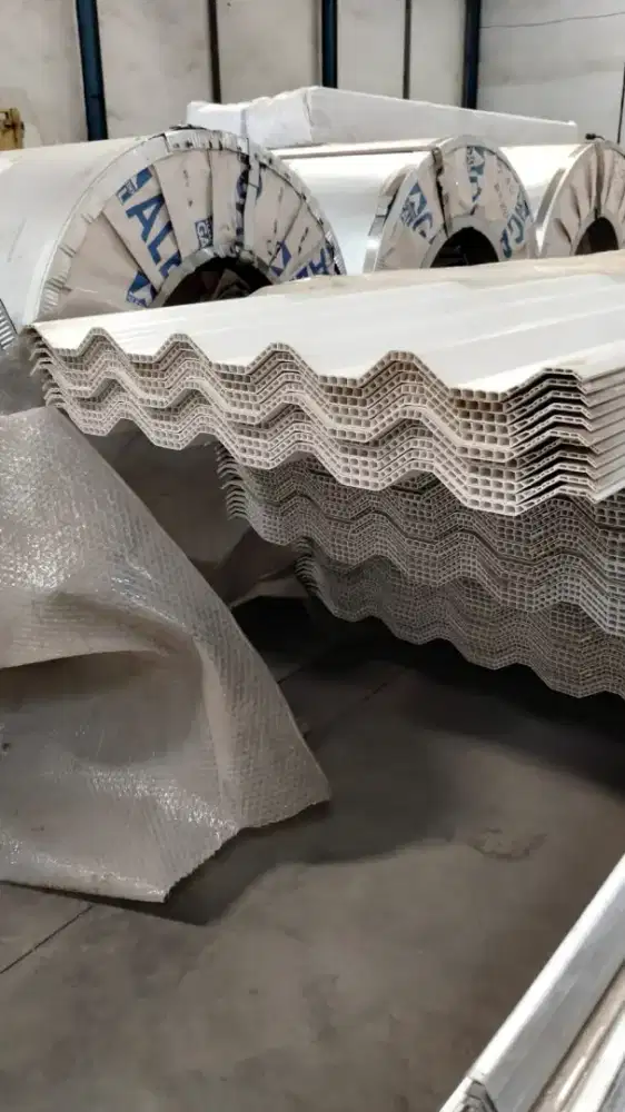 Atap UPVC Dobel Layer