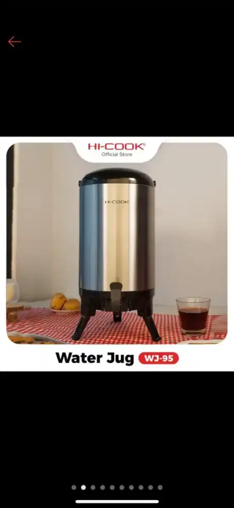 Termos air panas, termos stainless, termos 9,5 liter