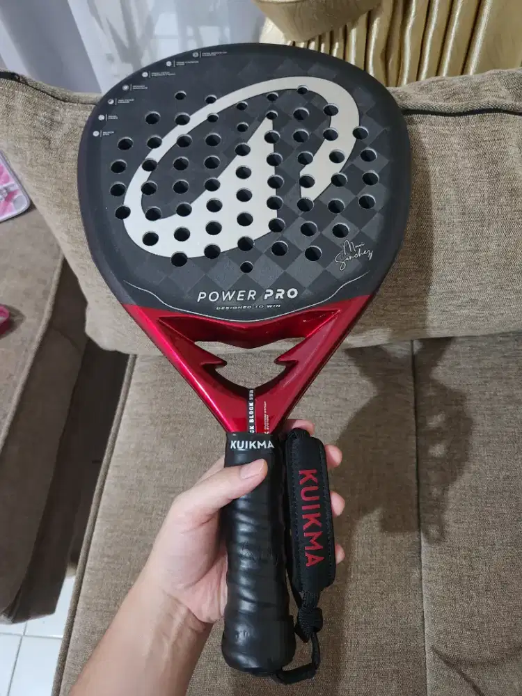 Baru pakai SEKALI - Raket Padel Decathlon Power Pro ORIGINAL