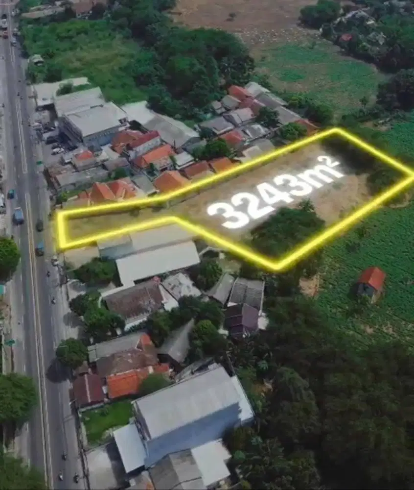 DIJUAL MURAH!! TANAH STRATEGIS - JALAN RAYA BOGOR–PARUNG