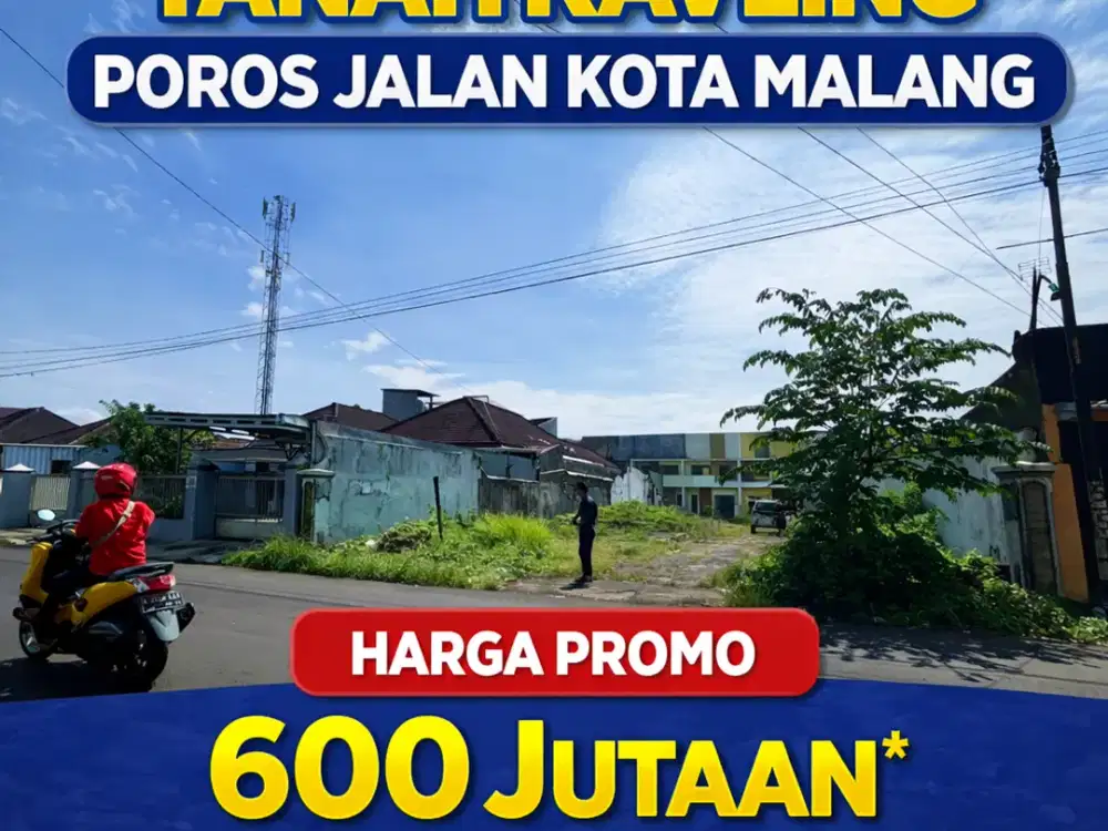 Tanah Poros Jalan Siap Balik Nama  Kota Malang, Potensi Untuk Usaha