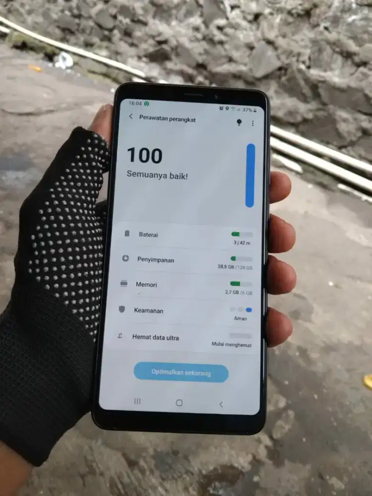 Samsung A9 6/128 lengkap
