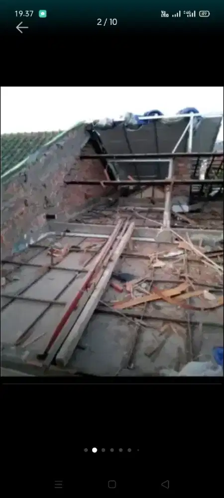 Atap bocor kanopi atap bajarigan terpasang dll bergaransi