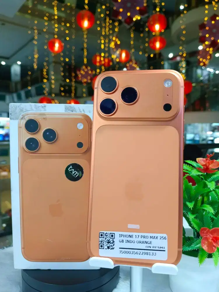 IPHONE 17 PRO MAX 256GB SECOND INDO