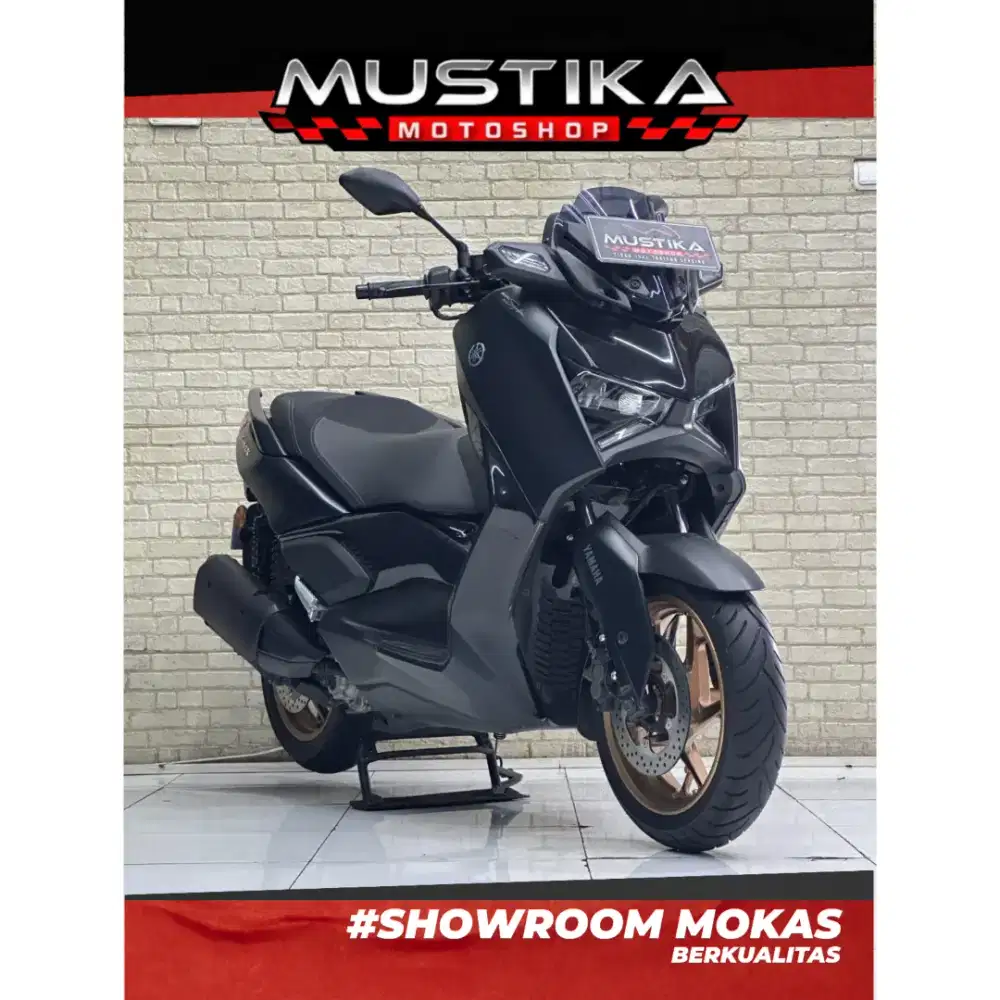 Odo 3rb Istimewa!!Yamaha New X Max Connected 2023 Black Mulus-Mustika