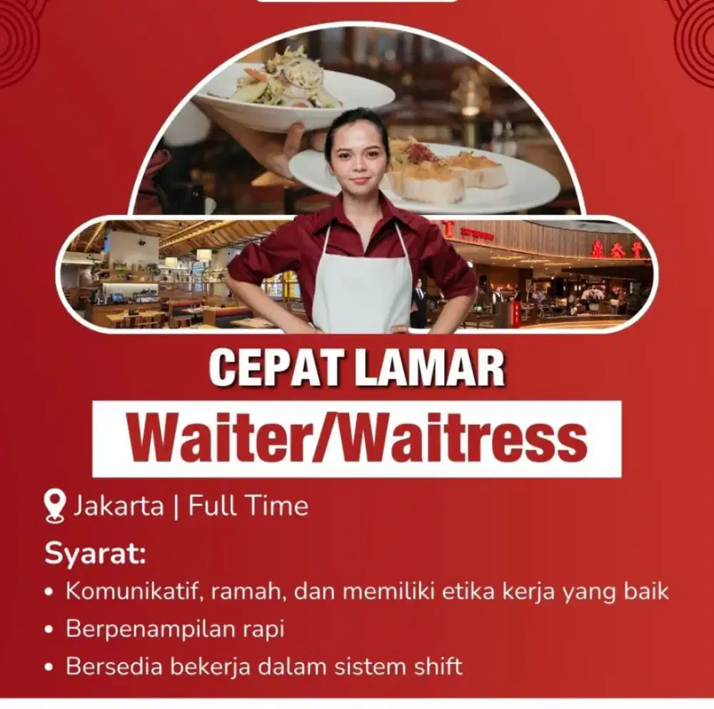 Lowongan kerja terbaru restoran