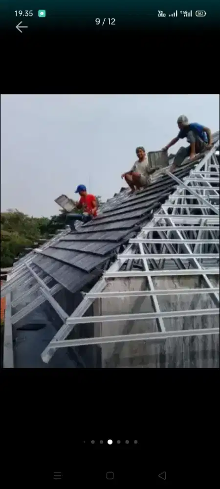 Atap bocor kanopi atap bajarigan terpasang dll bergaransi