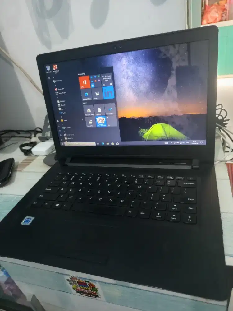 Laptop Lenovo 110.Ram 4gb/500gb  .batre awet . Murah