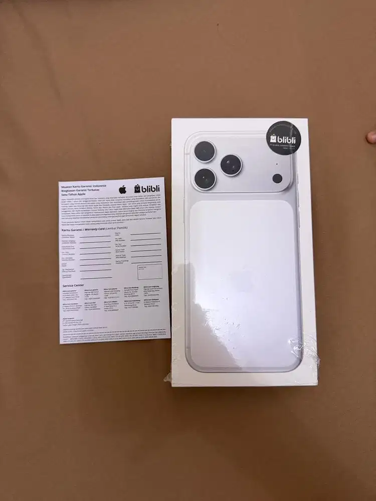 Iphone 17 Pro Max Silver 256Gb Blibli GDN