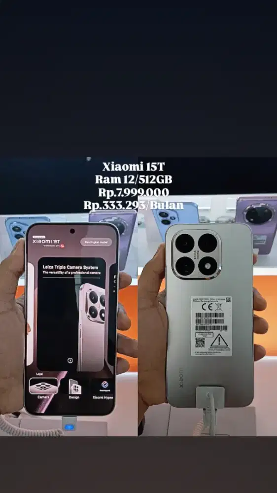 Xiaomi 15T Ram 12/512