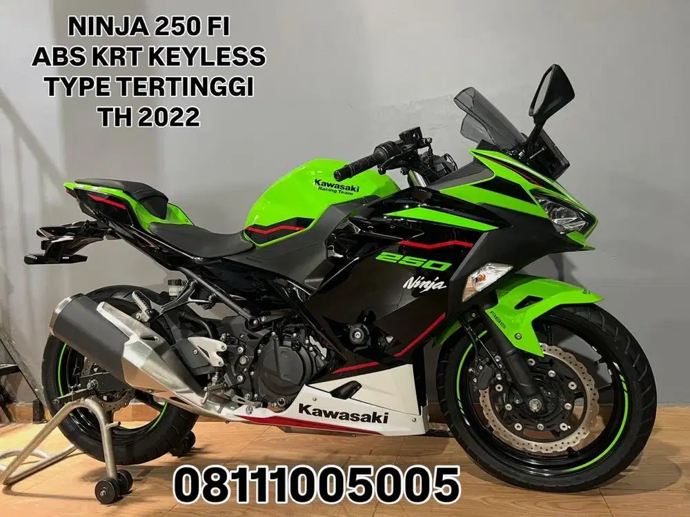 KAWASAKI NINJA 250 FI ABS SE KRT KEYLESS TH 2022 LIKE NEW
